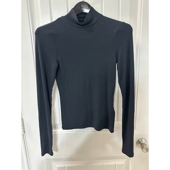 Abercrombie & Fitch Essentials Ribbed Top Bundle Women Small Capsule Mock Neck - Picture 2 of 14